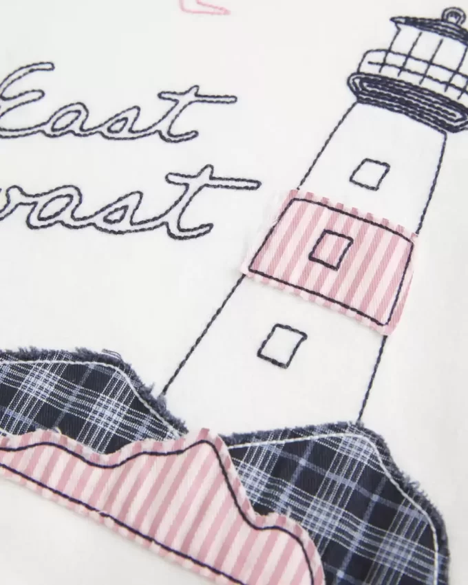 Ylisuuri East Coast Graphic -huppari Ylisuuri East Coast Graphic -huppari