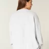 Ylisuuri Heart Graphic Crew -huppari Ylisuuri Heart Graphic Crew -huppari