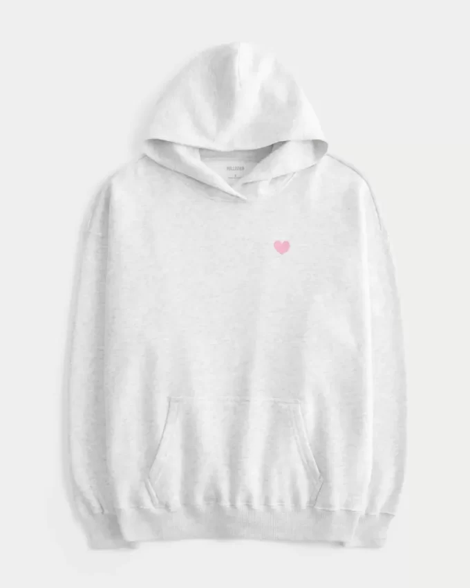 Ylisuuri I Heart LA Graafinen huppari Ylisuuri I Heart LA Graafinen huppari