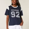 Ylisuuri Miami Graphic T-paita Ylisuuri Miami Graphic T-paita