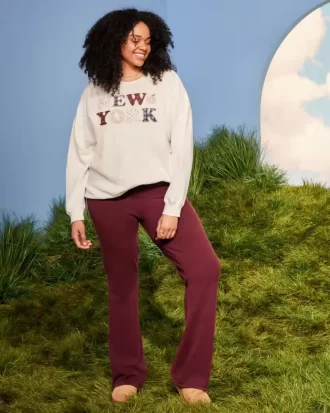 Ylisuuri New York Graphic Crew -huppari