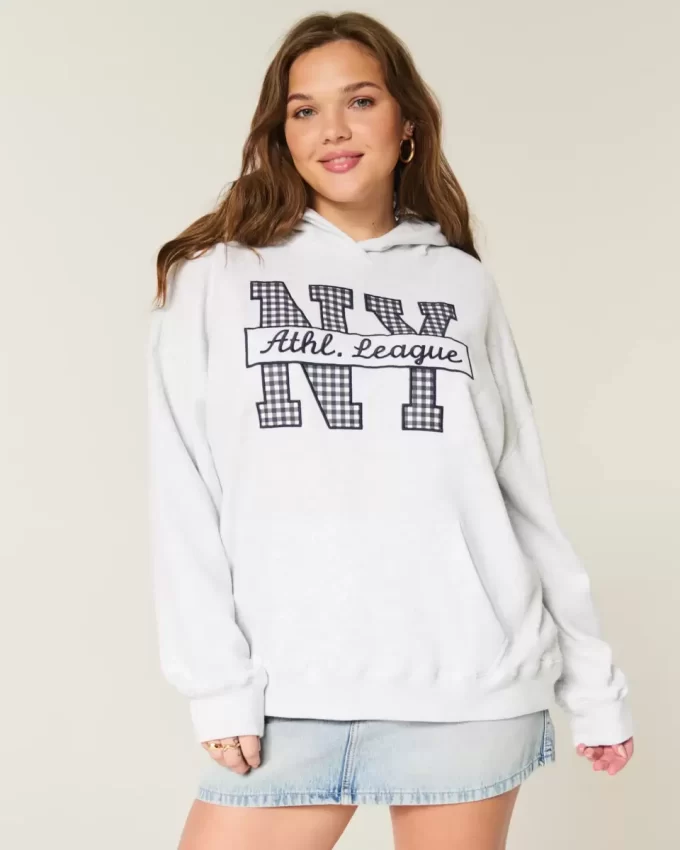 Ylisuuri NY Graphic -huppari