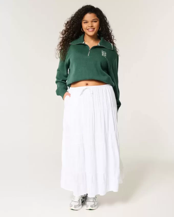 Ylisuuri NYC Graphic Half-Zip -villapaita Ylisuuri NYC Graphic Half-Zip -villapaita