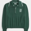 Ylisuuri NYC Graphic Half-Zip -villapaita Ylisuuri NYC Graphic Half-Zip -villapaita