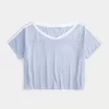 Ylisuuri off-the-shoulder Varsity Graphic Jersey Ylisuuri off-the-shoulder Varsity Graphic Jersey