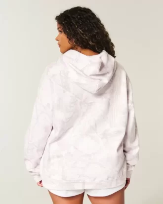 Ylisuuri Pink Camo -huppari