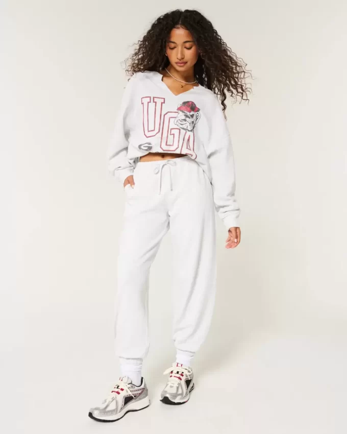 Ylisuuri UGA Dawgs Graphic Neck-neck college Ylisuuri UGA Dawgs Graphic Neck-neck college