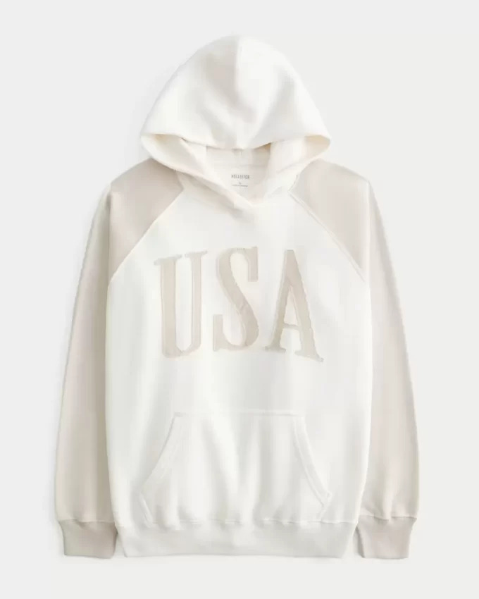 Ylisuuri USA Graafinen huppari Ylisuuri USA Graafinen huppari