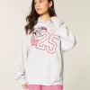 Ylisuuri Varsity Graphic -huppari