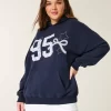 Ylisuuri Varsity Graphic -huppari