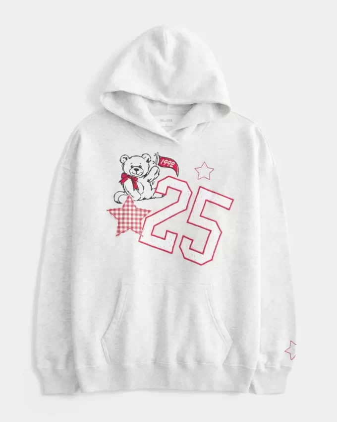 Ylisuuri Varsity Graphic -huppari
